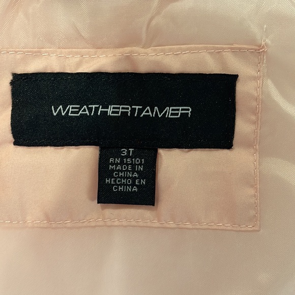 Weathertamer Toddler Girls Puffer Jacket with Hat - Picture 5 of 12